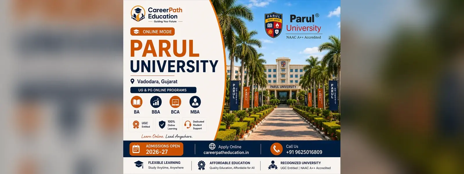 Parul University campus