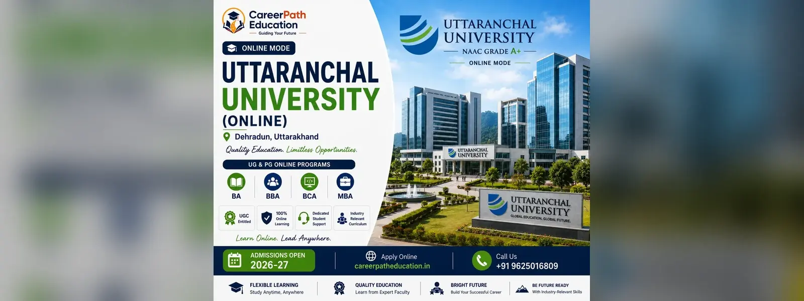 Uttaranchal University campus